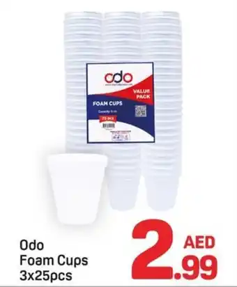 Day To Day Odo foam cups offer