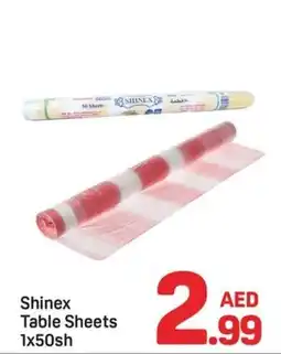 Day To Day Shinex table sheets offer