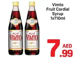 Day To Day Vimto fruit cordial syrup offer