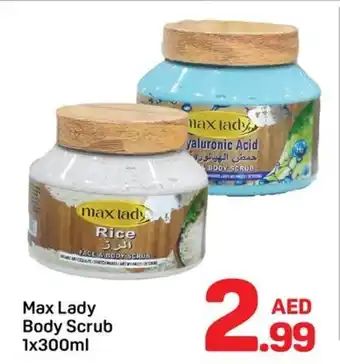 Day To Day Max lady body scrub offer