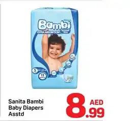 Day To Day Sanita bambi baby diapers offer