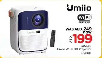 Nesto Umiio Wi-Fi HD Projector Q2PRO offer