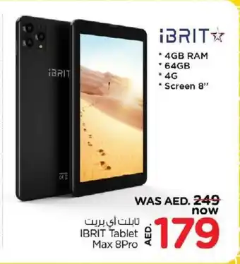 Nesto IBRIT Tablet Max 8Pro offer