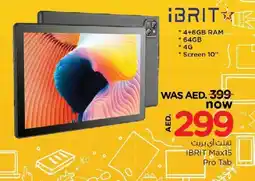 Nesto IBRIT Max15 Pro Tab offer