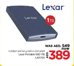 Nesto Lexar Portable SSD 1TB LAR700 offer