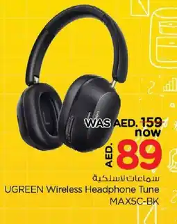 Nesto Ugreen wireless headphone tune MAX5C-BK offer