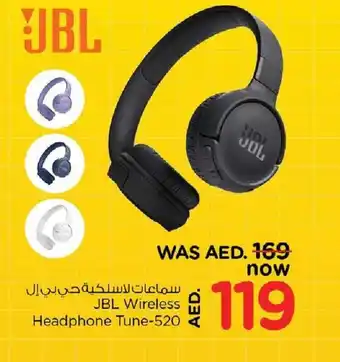 Nesto JBL Wireless Headphone Tune-520 offer