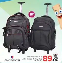 Nesto John Cooper Trolley Bag offer