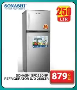 Grand Hyper Market SONASHI Refrigerator offer