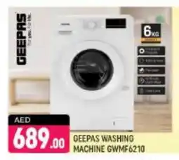 Shaklan GEEPAS Washer / Dryer offer