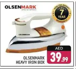 Shaklan OLSENMARK Ironbox offer