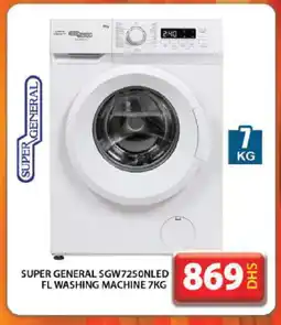 Grand Hyper Market SUPER GENERAL Washer / Dryer offer