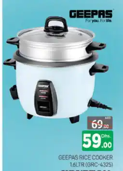 Al Madina GEEPAS Rice Cooker offer