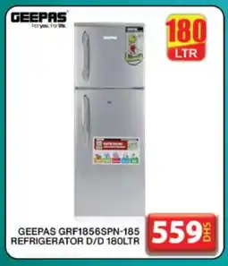 Grand Hyper Market GEEPAS Refrigerator offer