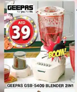 Grand Hyper Market GEEPAS Mixer / Grinder offer