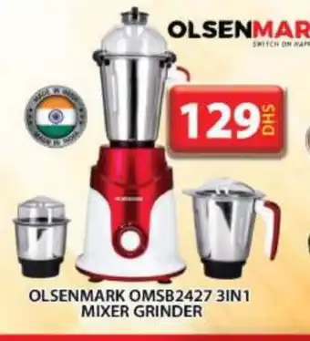 Grand Hyper Market OLSENMARK Mixer / Grinder offer