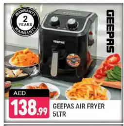 Shaklan GEEPAS Air Fryer offer