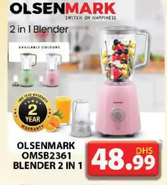 Grand Hyper Market OLSENMARK Mixer / Grinder offer