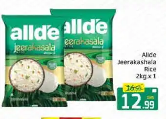 Mango Hypermarket LLC ALLDE Jeerakasala Rice offer