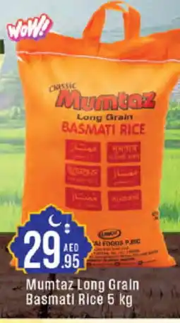 West Zone Supermarket mumtaz Basmati / Biryani Rice offer