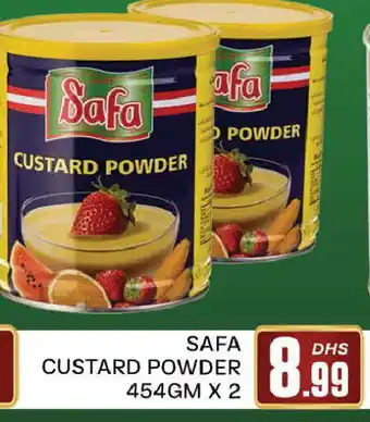 Al Madina SAFA Custard Powder offer