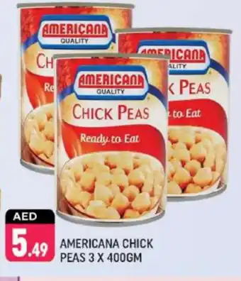 Shaklan AMERICANA Chick Peas offer