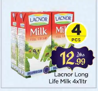 Al Madina LACNOR Full Cream Milk offer