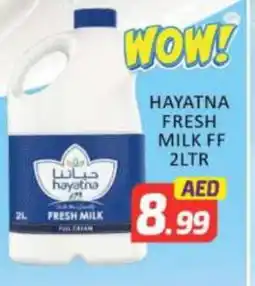 Mango Hypermarket LLC HAYATNA Fresh Milk offer