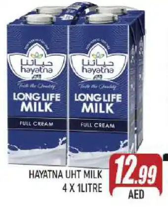 Al Madina HAYATNA Full Cream Milk offer