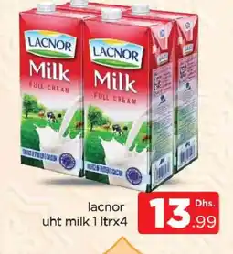 Al Madina LACNOR Full Cream Milk offer