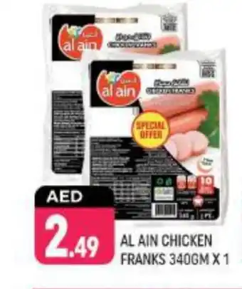 Shaklan AL AIN Chicken Franks offer