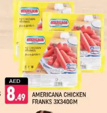 Shaklan AMERICANA Chicken Franks offer