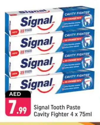 Shaklan SIGNAL Toothpaste offer