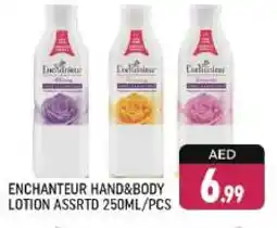 Shaklan Enchanteur Body Lotion & Cream offer