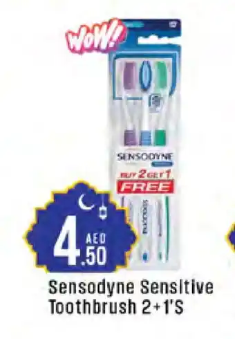 West Zone Supermarket SENSODYNE Toothbrush offer