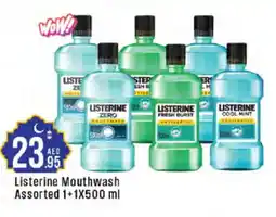 West Zone Supermarket LISTERINE Mouthwash offer