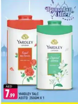 Shaklan YARDLEY Talcum Powder offer