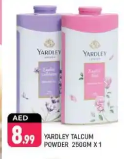 Shaklan YARDLEY Talcum Powder offer