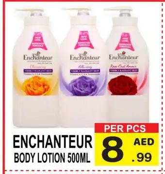 Gift Point Enchanteur Body Lotion & Cream offer