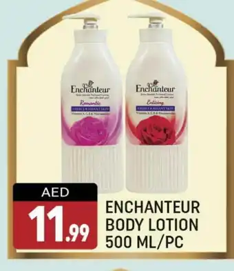 Shaklan Enchanteur Body Lotion & Cream offer