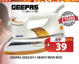 Grand Hyper Market GEEPAS Ironbox offer