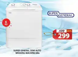 Grand Hyper Market SUPER GENERAL Washer / Dryer offer