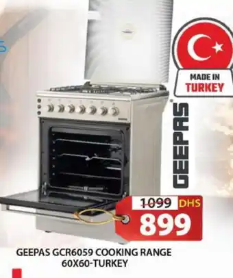 Grand Hyper Market GEEPAS Gas Cooker/Cooking Range offer