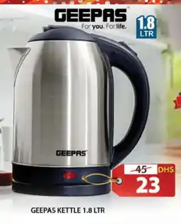 Grand Hyper Market GEEPAS Kettle offer