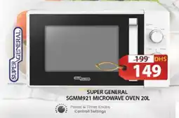 Grand Hyper Market SUPER GENERAL Microwave Oven offer