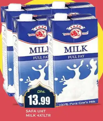 Meena Al Madina Hypermarket SAFA Long Life / UHT Milk offer