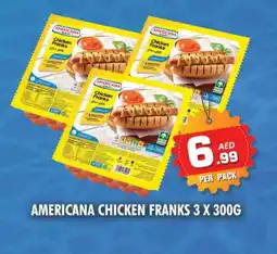 Night to Night Hypermarket AMERICANA Chicken Franks offer