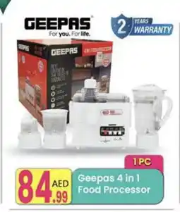 Everyday Center GEEPAS Food Processor offer