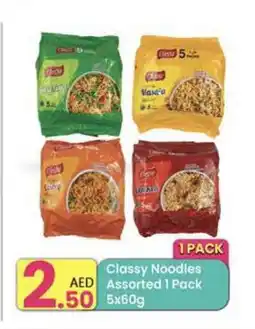 Everyday Center CLASSY Noodles offer