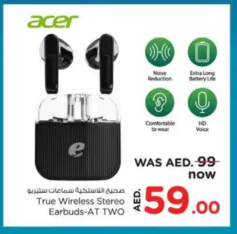 Nesto ACER Earphone offer